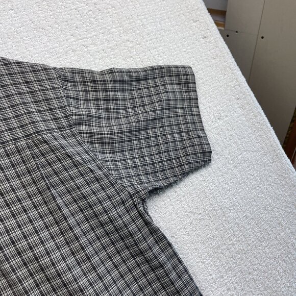 The North Face Button Up Gray Plaid Shirt Outdoors Hiking Shirt Mens ~XL *Read* - Picture 14 of 16